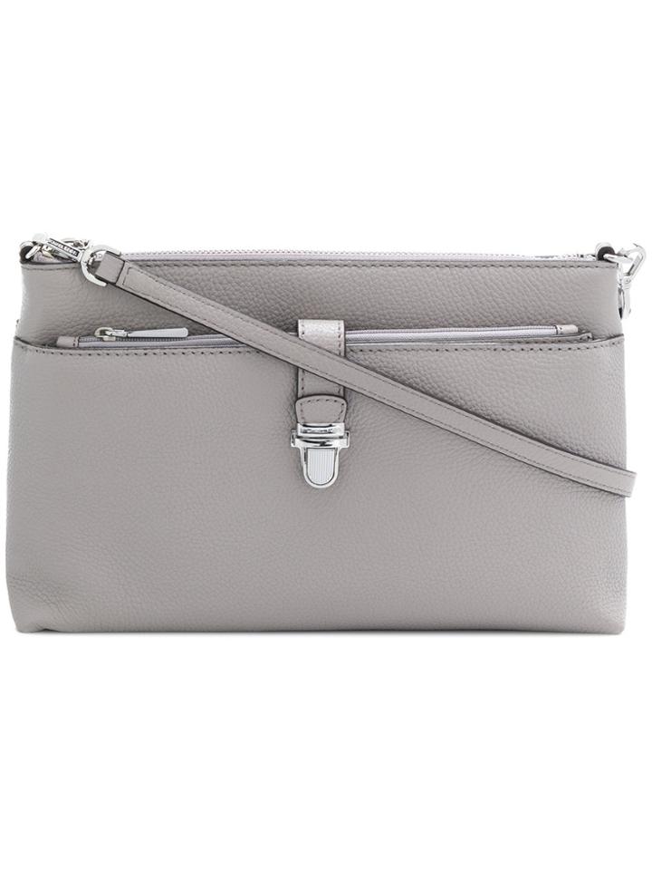Michael Michael Kors Zipped Cross-body Bag - Grey