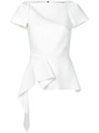 Roland Mouret Newhall Top - White
