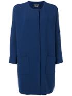 Boutique Moschino Loose-fit Coat - Blue