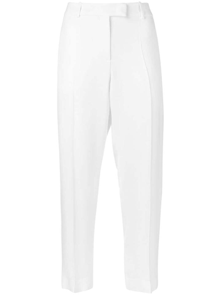 Ermanno Scervino Cropped Trousers - White
