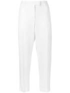 Ermanno Scervino Cropped Trousers - White
