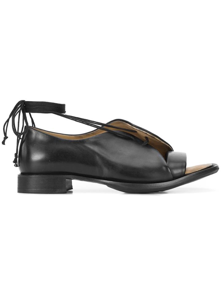 Yohji Yamamoto Open Toe Sandals - Black