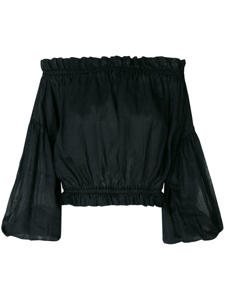 Vivienne Westwood Anglomania Off-the-shoulder Blouse - Black