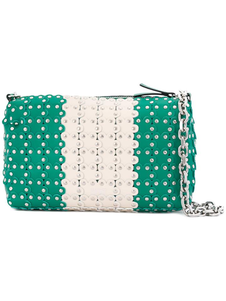 Red Valentino Studded Crossbody Bag - Grey