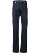 A.p.c. Contrast Waistband Jeans - Blue