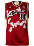Night Market - Cleveland Embroidered Nba Tank - Women - Polyester - One Size, Red, Polyester