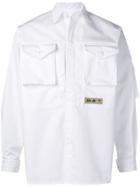Junya Watanabe Man Patch Pockets Shirt Jacket - White