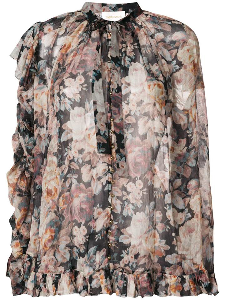 Zimmermann Blouse - Black