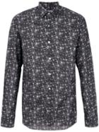 Lanvin - Embroidered Shirt - Men - Cotton - 38, Black, Cotton