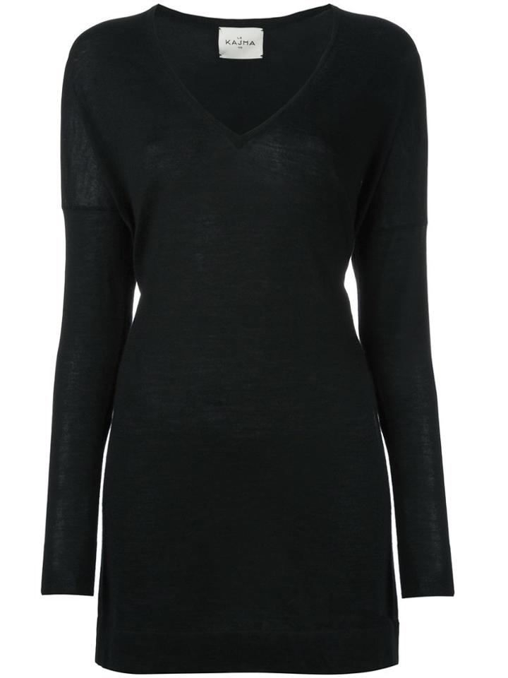 Le Kasha 'panama' Tunic Jumper - Black