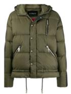 John Richmond Padded Jacket - Green
