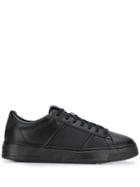 Emporio Armani Smooth Surface Sneakers - Black