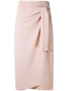 Alcaçuz Mariana Straight Skirt - Pink