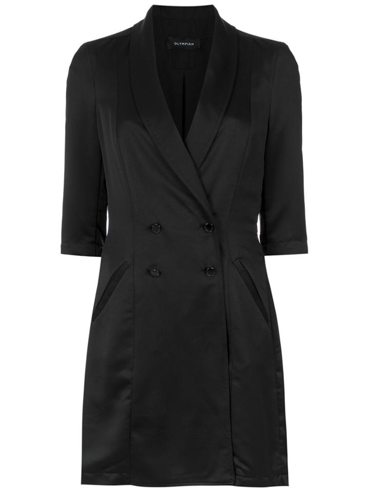Olympiah Blazer Dress - Black