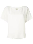 Forte Forte V-neck Top, Women's, Size: 1, White, Viscose/virgin Wool