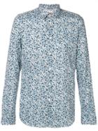Ps Paul Smith 'fox Camouflage' Print Shirt - White