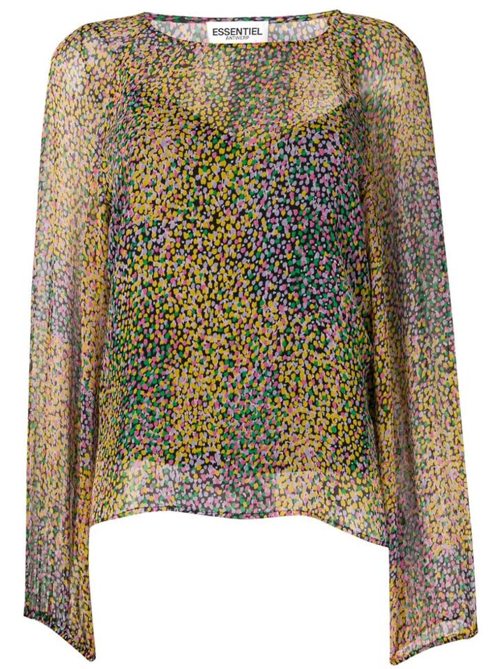 Essentiel Antwerp Printed Blouse - Yellow