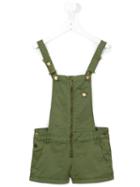 Zadig & Voltaire Kids Military Dungarees, Girl's, Size: 14 Yrs, Green