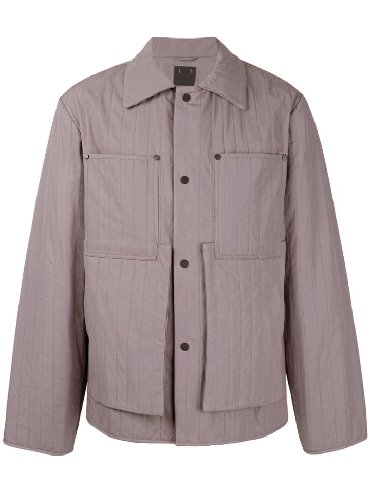 Craig Green Buttoned Light-weight Jacket - Pink & Purple