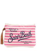 Mc2 Saint Barth Parisienne Striped Clutch - Pink