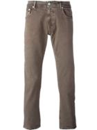 Pt05 Slim Fit Chinos - Brown