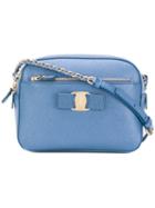 Salvatore Ferragamo - Vara Camera Case Bag - Women - Calf Leather - One Size, Blue, Calf Leather