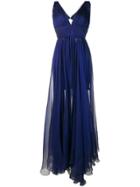 Maria Lucia Hohan Pleated Dress - Blue
