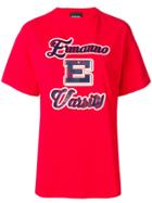 Ermanno Ermanno Varsity T-shirt - Red