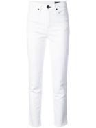 Rag & Bone /jean High-waist Straight-leg Jeans - White