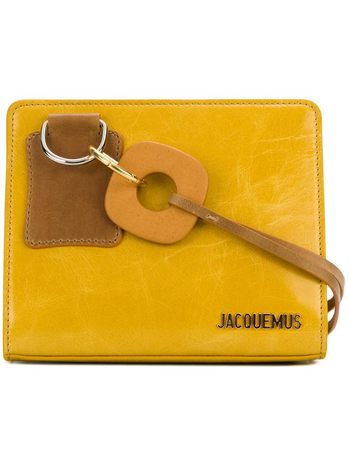 Jacquemus Mini Structured Tote - Yellow & Orange