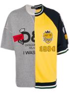 Dolce & Gabbana Patch Jersey Sweater - Grey
