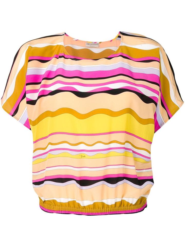 Emilio Pucci Printed Bloise - Yellow