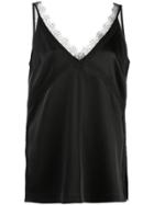 Jason Wu Lace-detail Vest Top - Black
