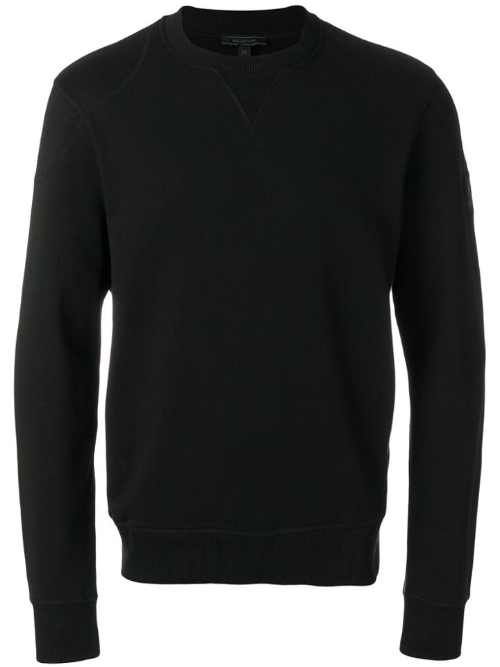 Belstaff Logo Patch Sweatshirt - Black