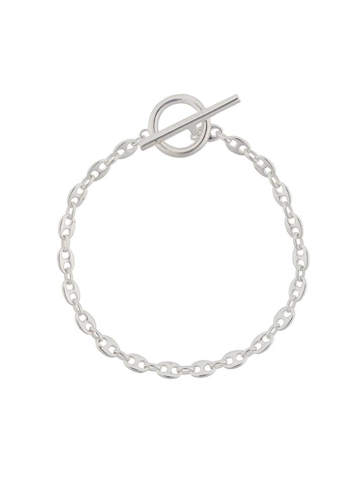 All Blues Rope Bracelet - Silver
