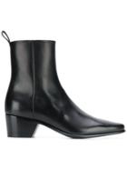 Pierre Hardy Pointed Ankle Boots - Black