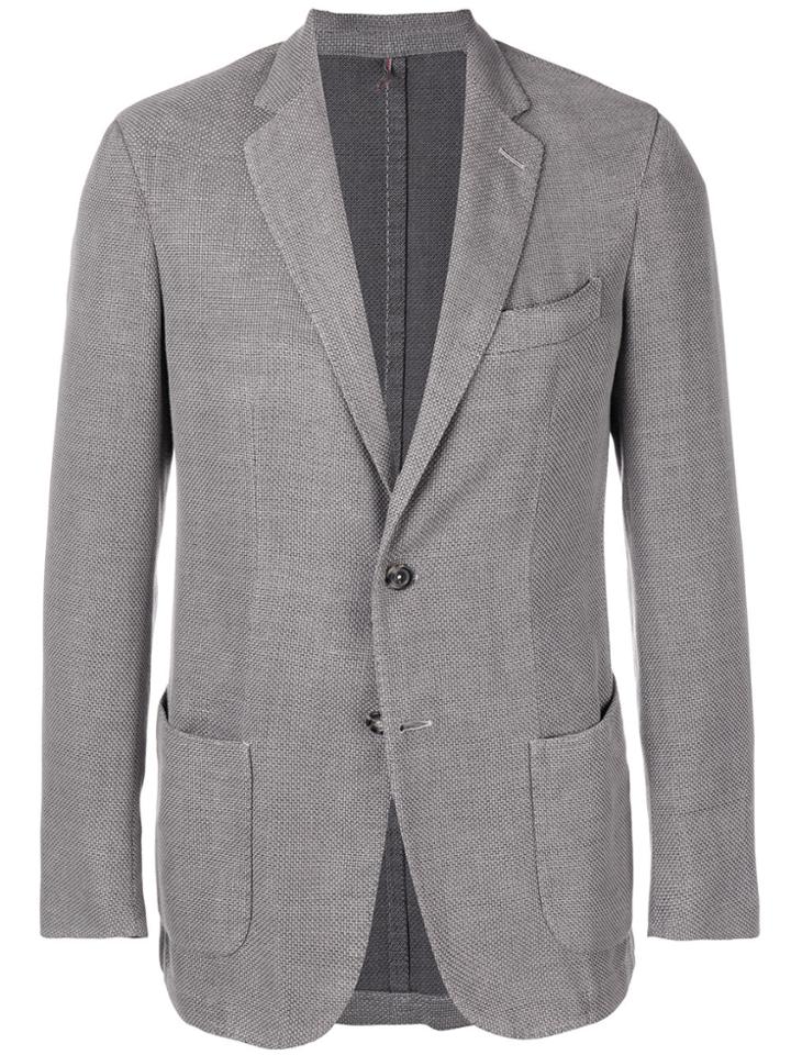 Dell'oglio Two Button Blazer - Grey
