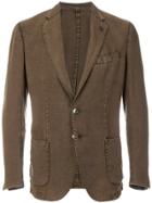 Dell'oglio Two Button Blazer - Brown
