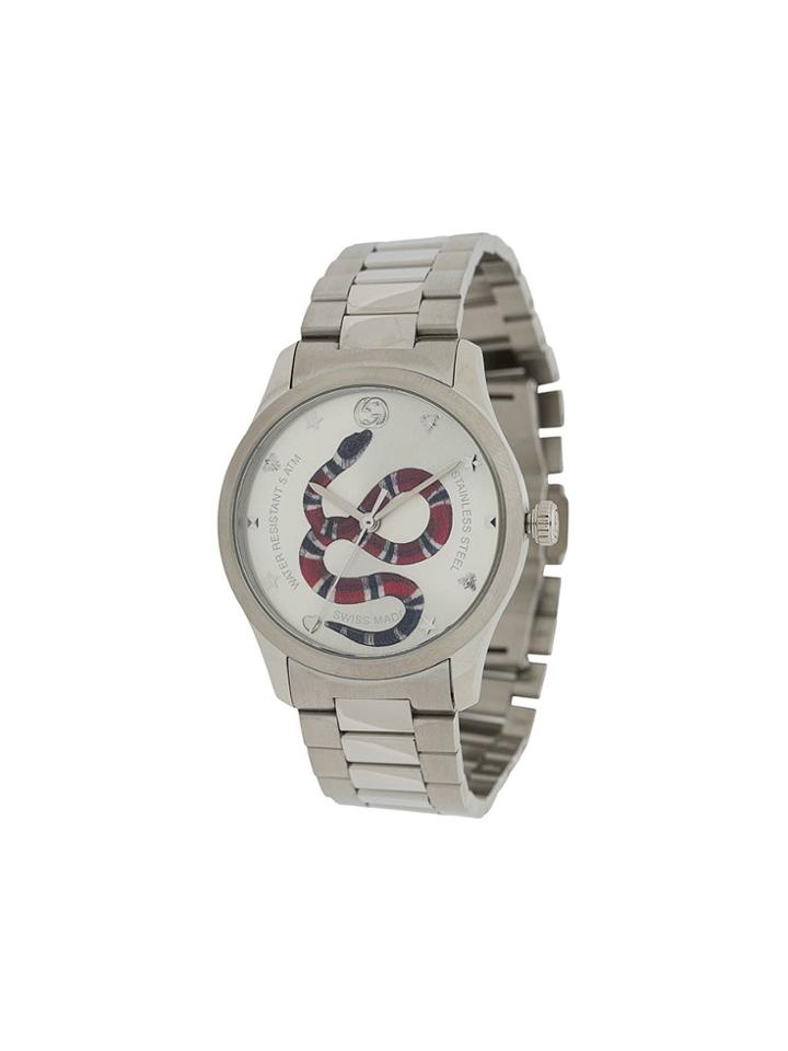 Gucci G-timeless Watch, 38mm - Silver
