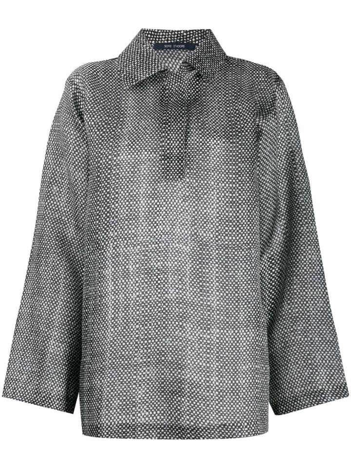 Sofie D'hoore Graphic Print Blouse - Blue
