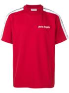 Palm Angels Side Stripe Logo T-shirt - Red