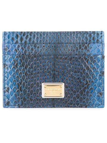 Dolce & Gabbana Dauphine Cardholder - Blue