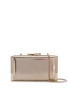 Jimmy Choo J Box Clutch - Gold