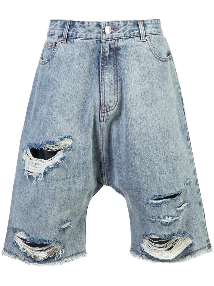 Haculla Eyez On Me Shorts - Blue
