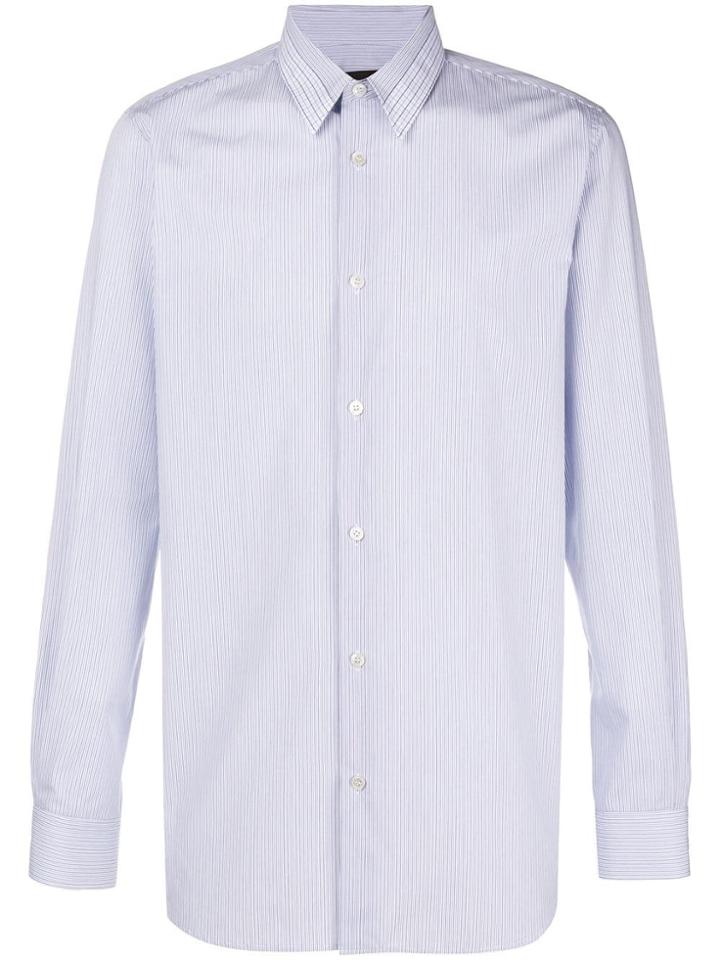 Stella Mccartney Contrast Collar Shirt - Blue
