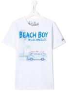 Mc2 Saint Barth Kids Beach Boy T-shirt - White