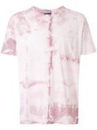 Levi's: Made & Crafted Tie-dye Fitted T-shirt - Pink & Purple
