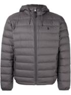 Polo Ralph Lauren Quilted Shell Jacket, Men's, Size: Small, Grey, Nylon/feather Down