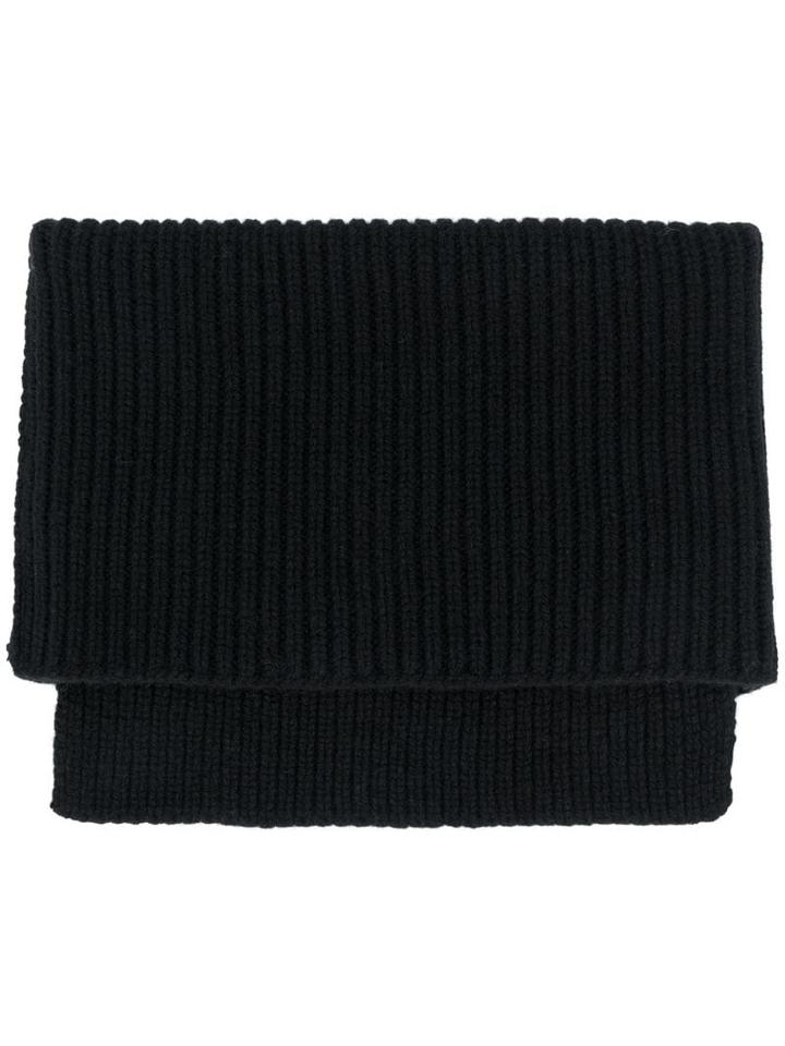 Maison Margiela Ribbed Snood - Black