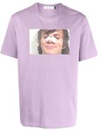 Undercover Photo Print T-shirt - Purple